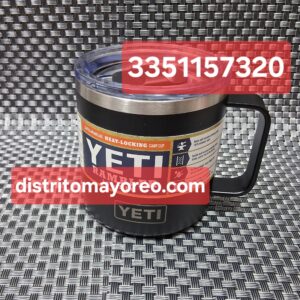 Taza yeti termo de 14 onzas color negro